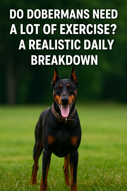 Do Dobermans Need a Lot of Exercise? A Realistic Daily Breakdown