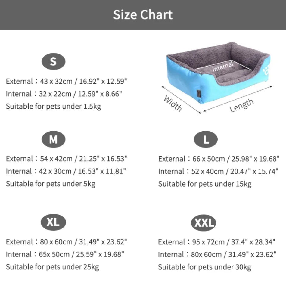 Cozy Fleece Dog Bed for Dobermans – Waterproof, Warm, and Built for Big Breeds
