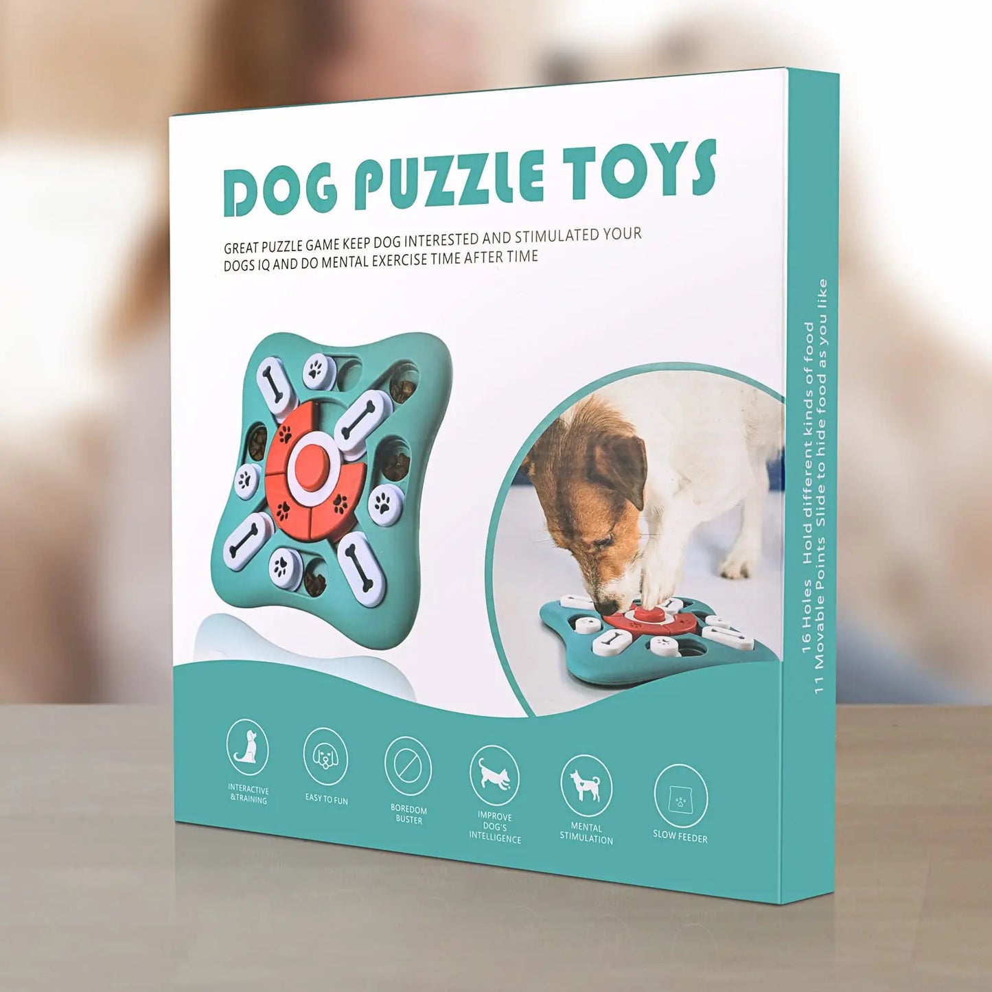 Interactive Puzzle Toy for Dobermans – Treat-Dispensing Enrichment for Mental Stimulation & Training