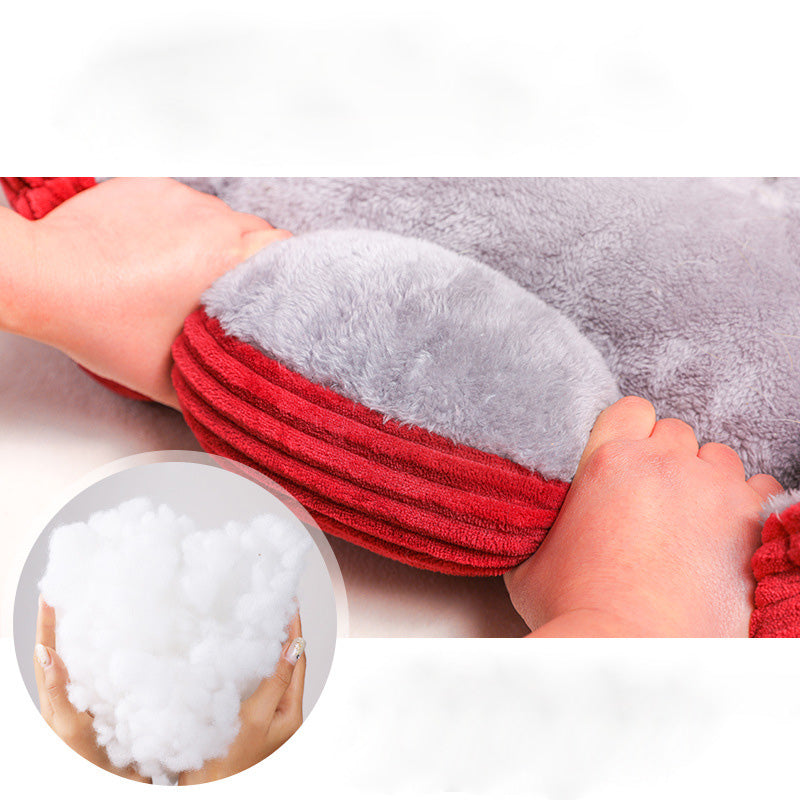 Cozy Plush Dog Bed for Dobermans – Washable, Durable, Year-Round Comfort