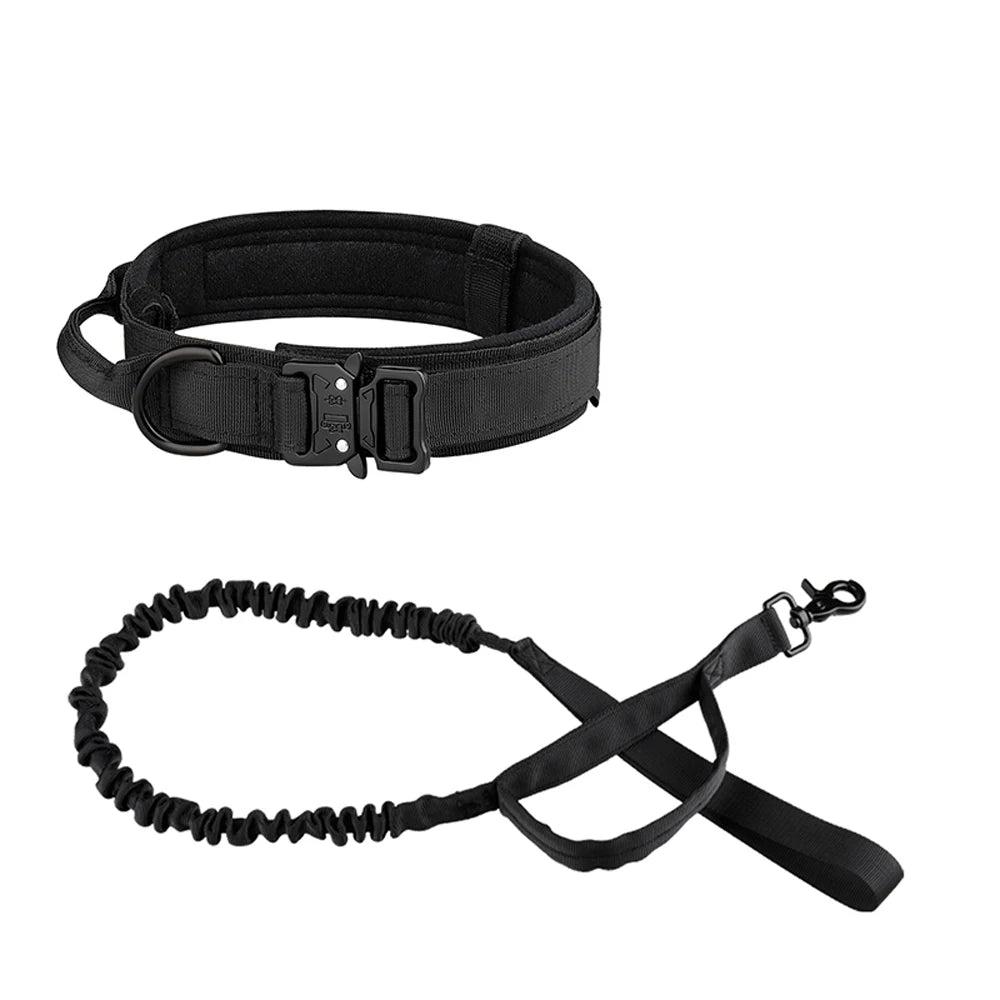 Doberman Tactical Collar & Leash Set – Built for Strength and Control