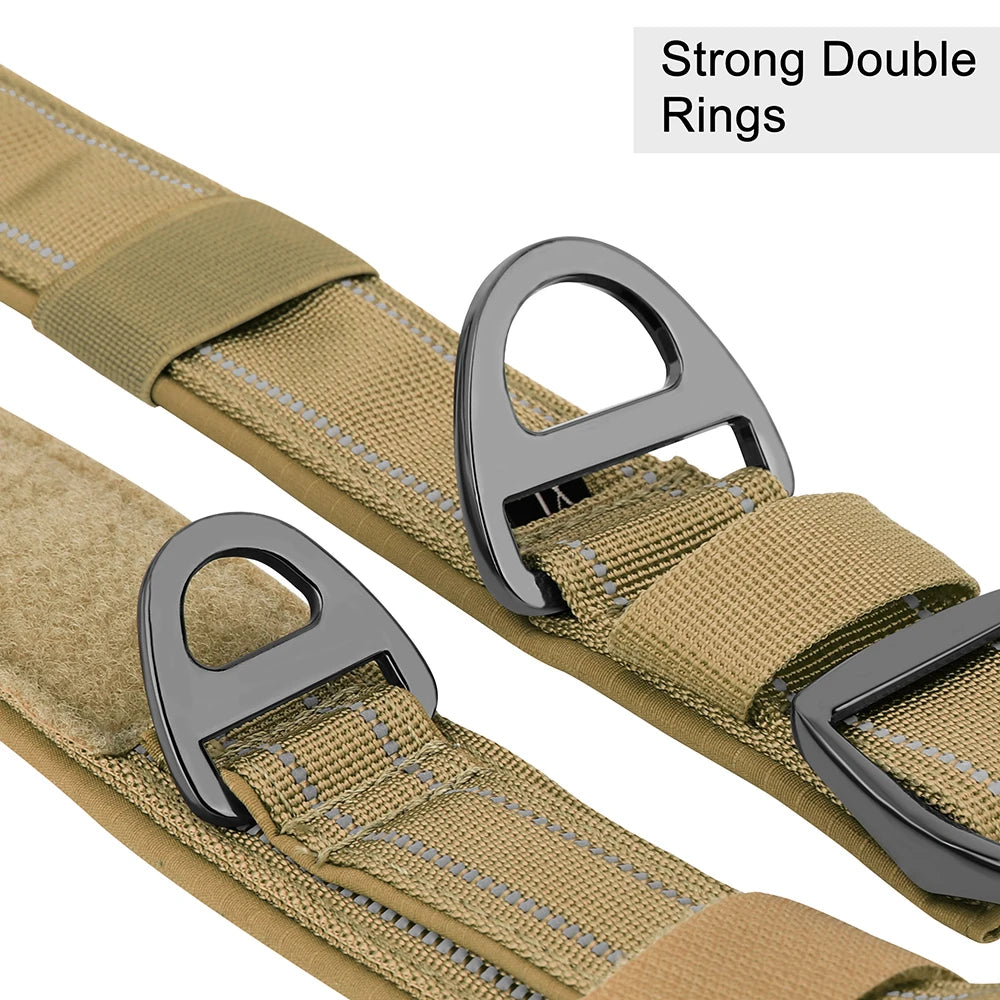 Tactical Nylon Training Collar for Dobermans – Built for Strength, Comfort, and Control