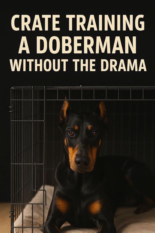 Crate Training a Doberman Without the Drama