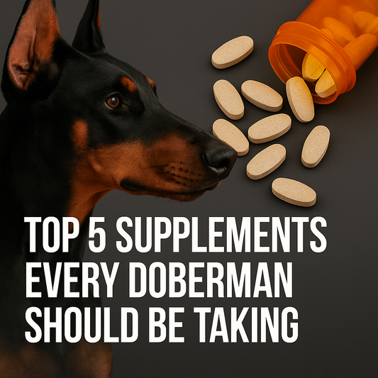 Top 5 Supplements Every Doberman Should Be Taking