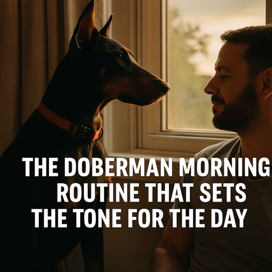 The Doberman Morning Routine That Sets the Tone for the Day