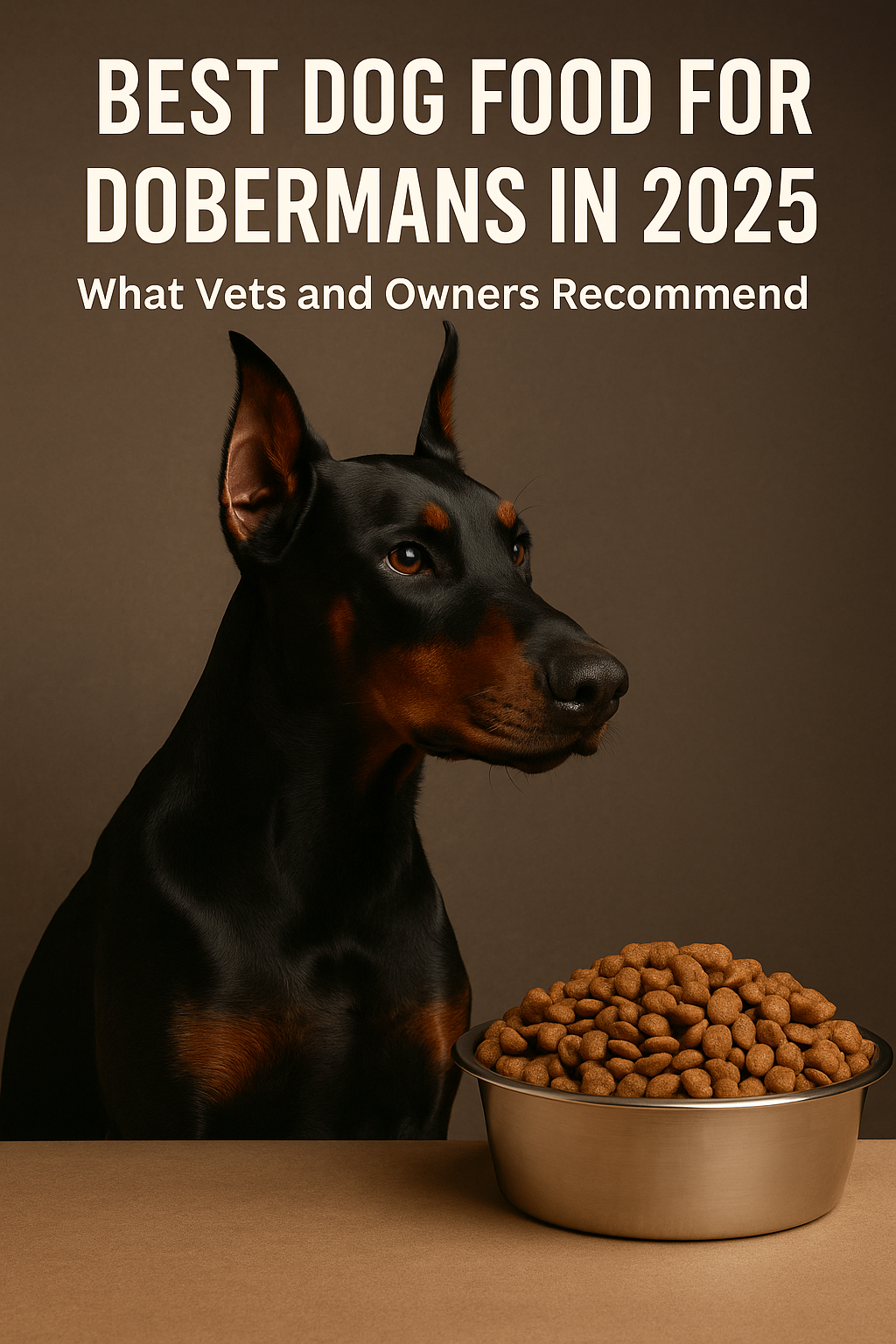 Best Dog Food for Dobermans in 2025: What Vets and Owners Recommend