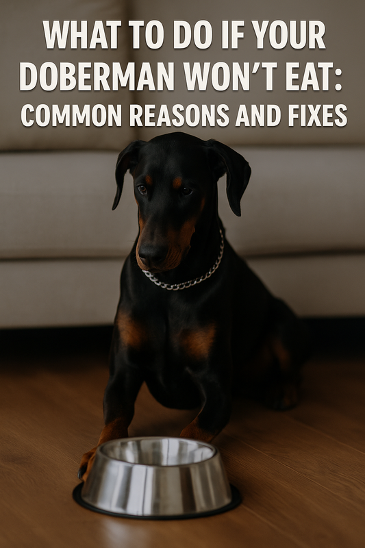 What to Do if Your Doberman Won’t Eat: Common Reasons and Fixes