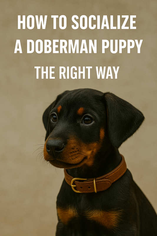 How to Socialize a Doberman Puppy the Right Way