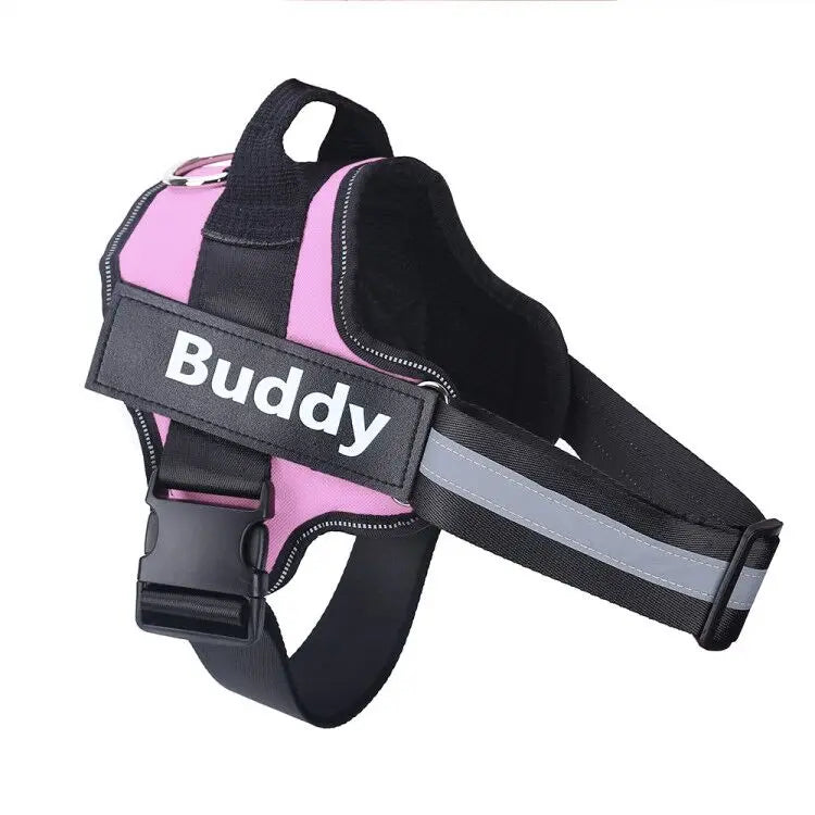 Custom Reflective No-Pull Harness for Dobermans – Personalized, Breathable Vest for Training & Everyday Walks