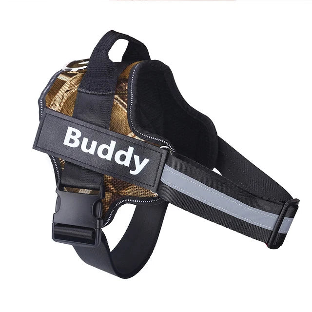 Custom Reflective No-Pull Harness for Dobermans – Personalized, Breathable Vest for Training & Everyday Walks