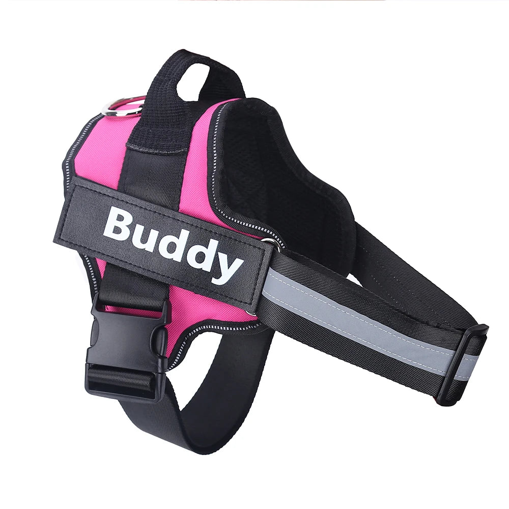 Custom Reflective No-Pull Harness for Dobermans – Personalized, Breathable Vest for Training & Everyday Walks