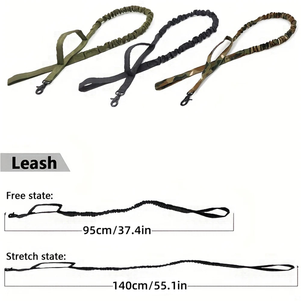 Doberman Tactical Collar & Leash Set – Built for Strength and Control