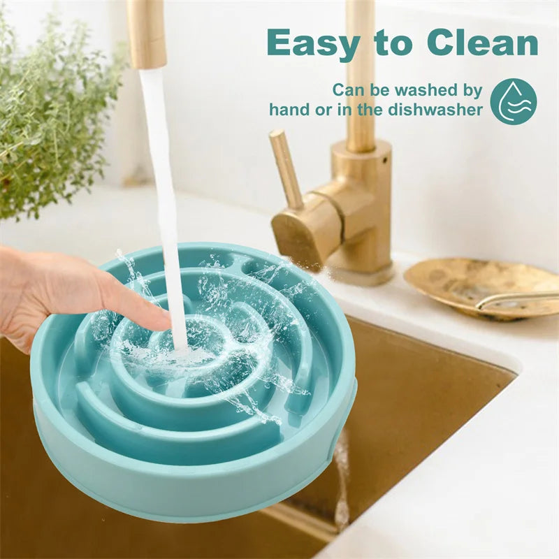 Doberman Puzzle Feeder Bowl – Slow Eating, Anxiety Relief & Mental Stimulation Enrichment Toy