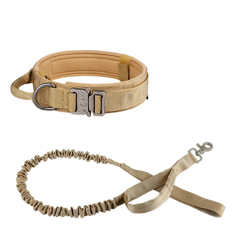 Doberman Tactical Collar & Leash Set – Built for Strength and Control