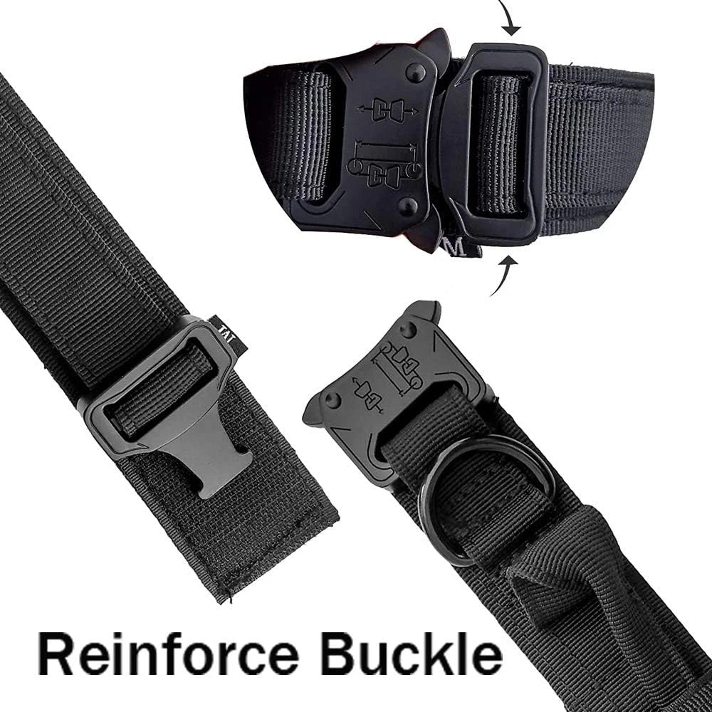 Doberman Tactical Collar & Leash Set – Built for Strength and Control