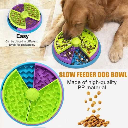 Doberman Puzzle Feeder Bowl – Slow Eating, Anxiety Relief & Mental Stimulation Enrichment Toy