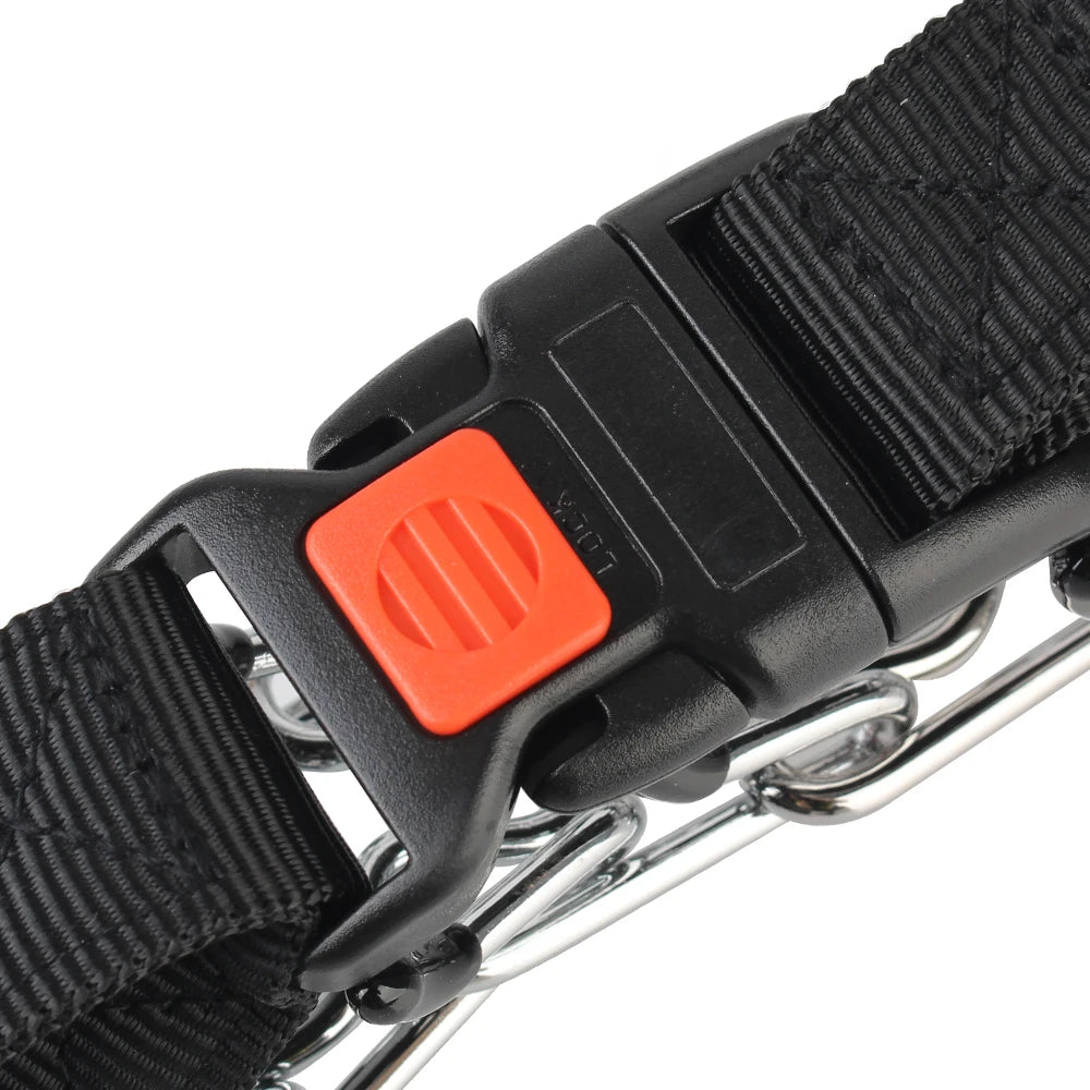 Adjustable Prong Training Collar for Dobermans – Quick-Release, Safe, and Effective
