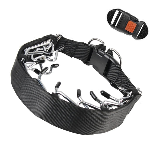 Adjustable Prong Training Collar for Dobermans – Quick-Release, Safe, and Effective