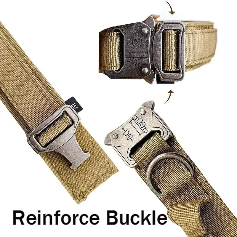 Tactical Dog Training Collar for Dobermans – Heavy-Duty Outdoor Control