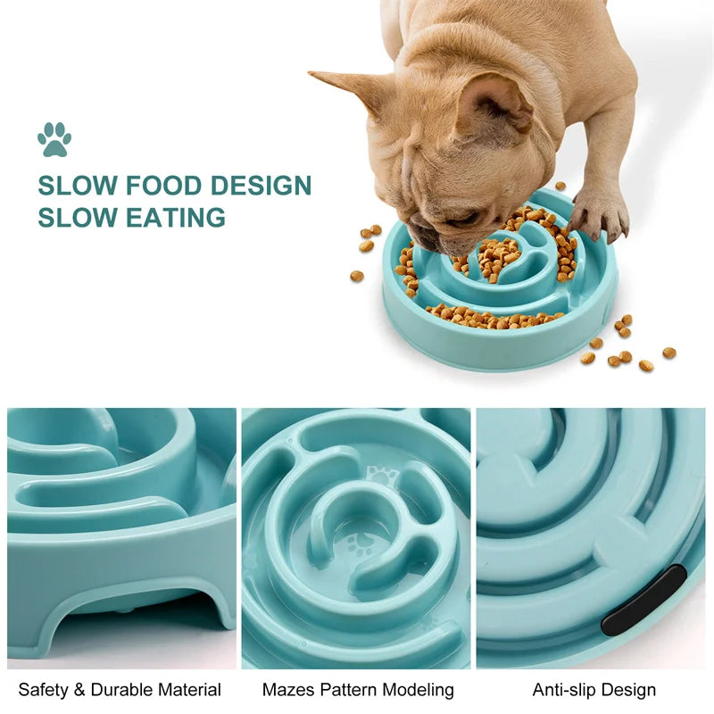 Doberman Puzzle Feeder Bowl – Slow Eating, Anxiety Relief & Mental Stimulation Enrichment Toy