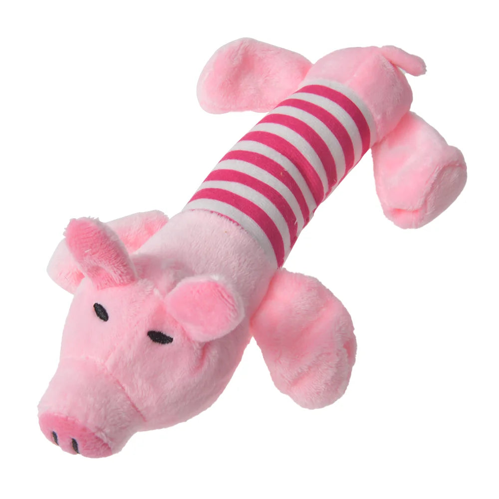 Tough Plush Animal Chew Toys for Dobermans – Durable, Interactive & Built to Last