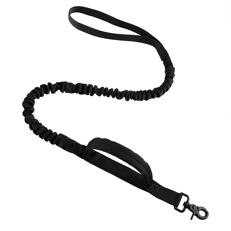 Tactical Bungee Leash for Dobermans – Built for Strength, Control, and Comfort