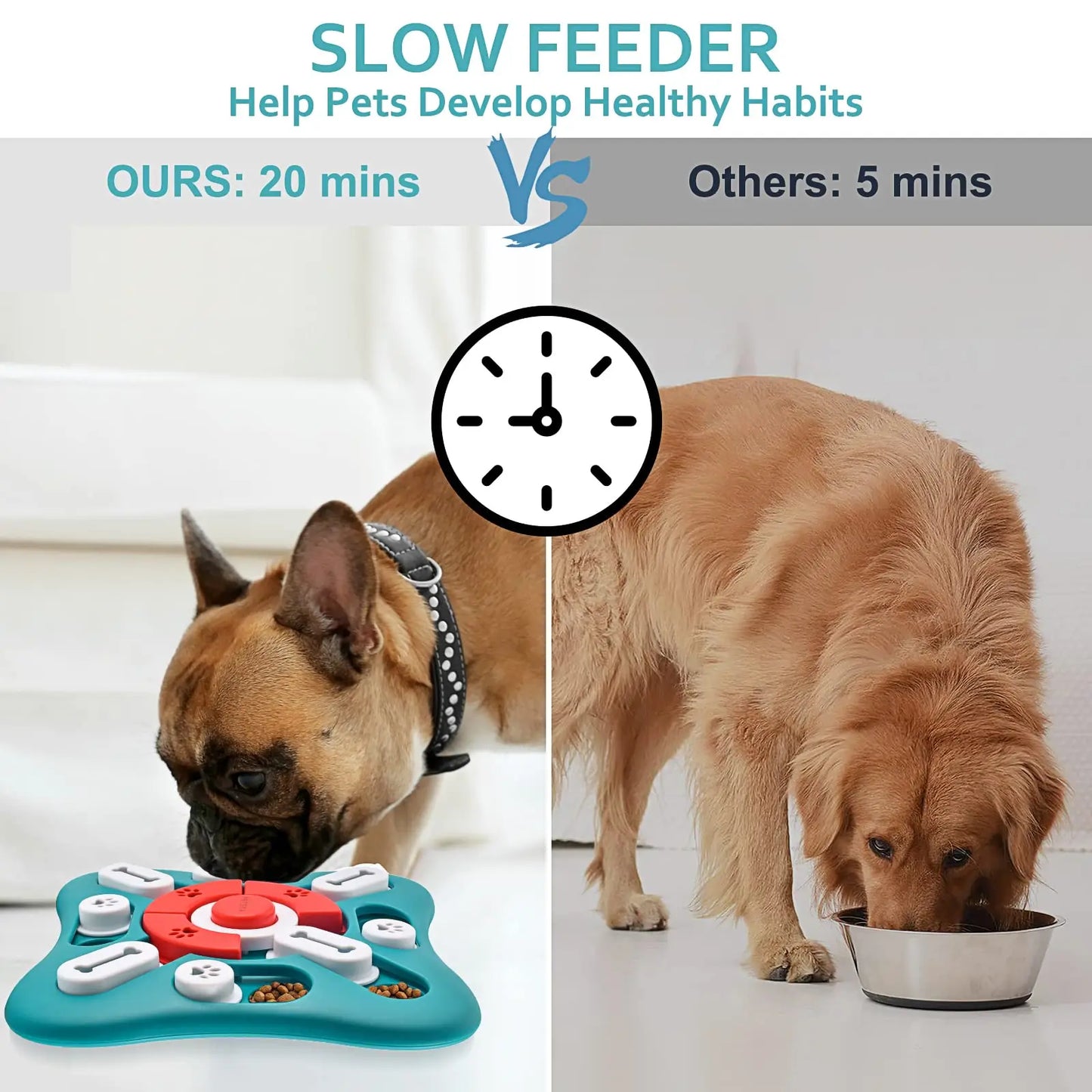 Interactive Puzzle Toy for Dobermans – Treat-Dispensing Enrichment for Mental Stimulation & Training