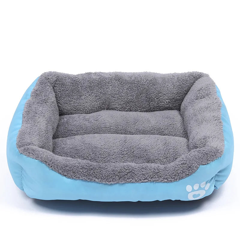Cozy Fleece Dog Bed for Dobermans – Waterproof, Warm, and Built for Big Breeds